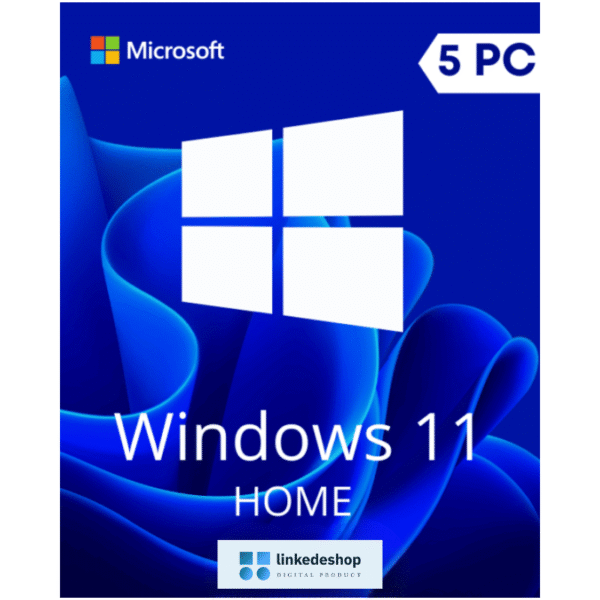 WINDOWS 11 HOME ACTIVATION KEY – (5PC)