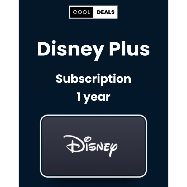 Disney Plus account subscription for 1 Year