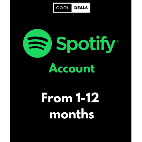 Spotify Subscription Account from 1 month to  1 year